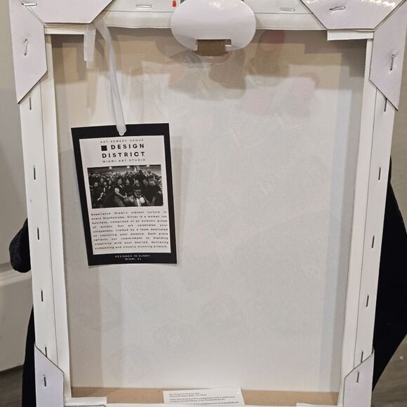 Design District Coco Chanel Rouge Flash Lipstick Canvas Wall Decor - Picture 4 of 4